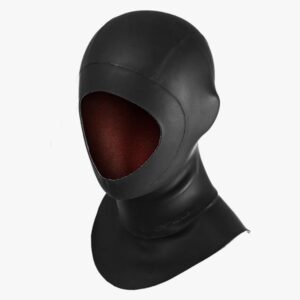 ORCA Thermal neoprene hood, black