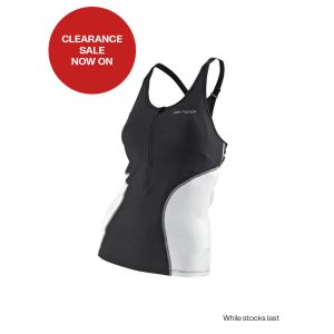 ORCA WOMEN 226 SUPPORT SINGLET BLACK-WHITE