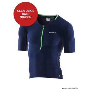 ORCA MEN'S 226 SHORT SLEEVE JERSEY - NAVY/GREEN