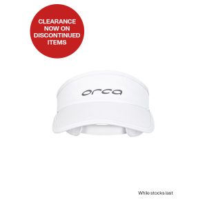 ORCA UNISEX VISOR WHITE