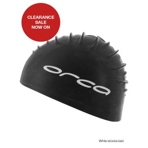 ORCA SILICONE SWIM CAP BLACK