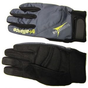 Winter soft shell cycling gloves