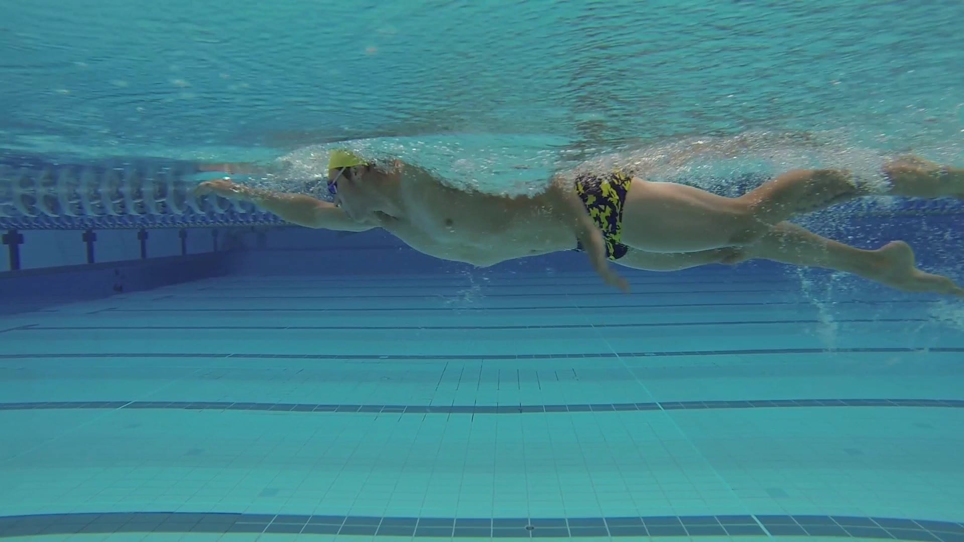 Freestyle underwater